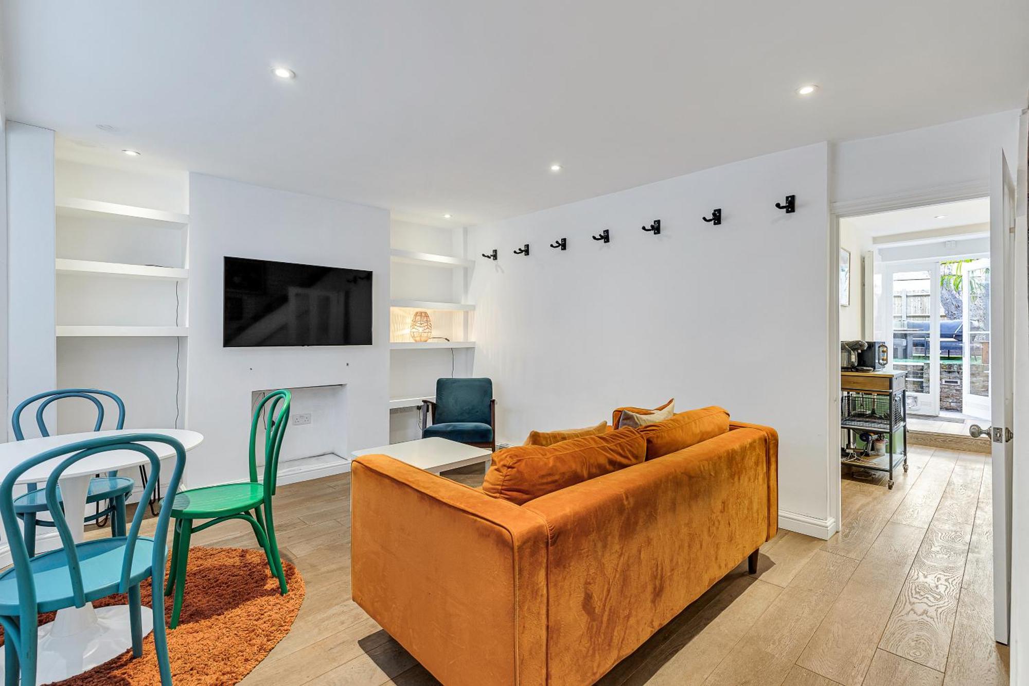 Clapham Oasis: 1 Bedroom, Sauna, Garden Retreat Appartamento Londra